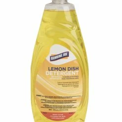 Genuine Joe Dish Detergent, 38 Ounces, Lemon Scent