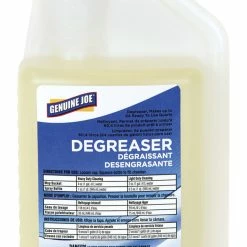 Genuine Joe Degreaser, Concentrated, 32 Ounces, Light Amber