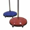Jaypro Game Standard, Royal Blue Base With Natural Steel Upright, 220 Pounds, Pair Of 2 -schoolspecialty store 1601719 A ecommfullsize
