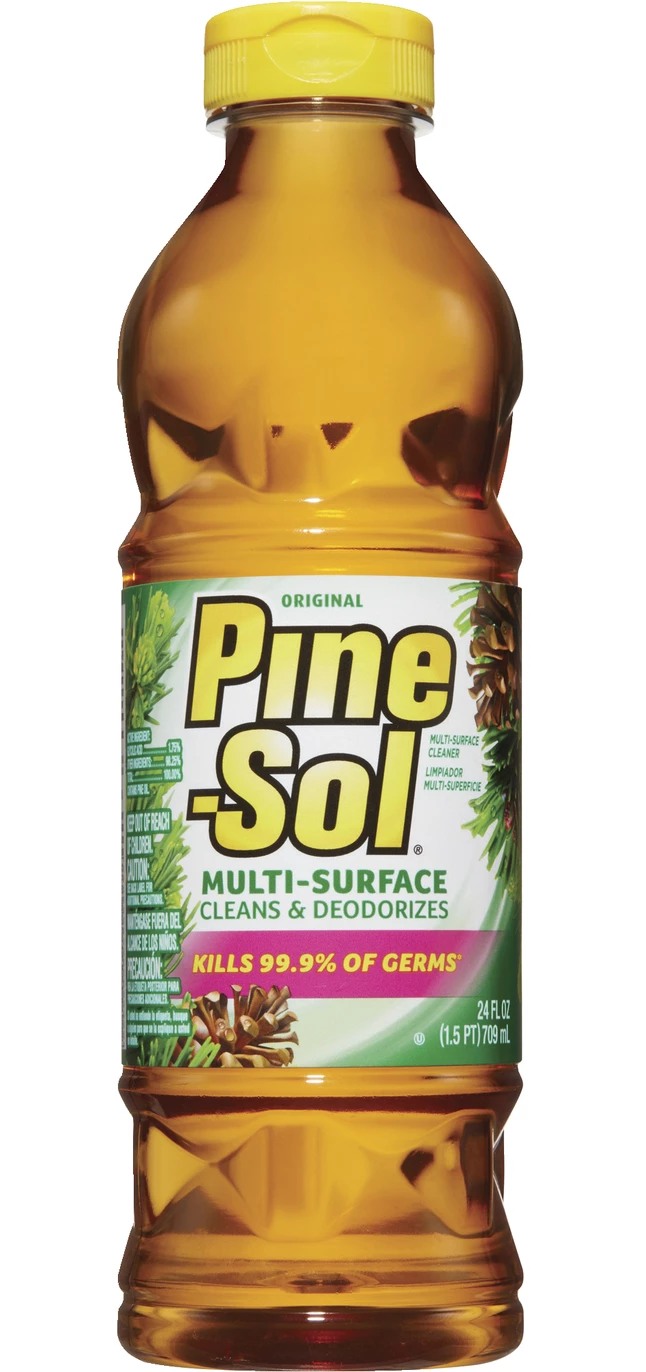 Pine-Sol Disinfectant Deodorizer, 24 Ounces, Amber, Pack Of 12 3 Pine-Sol Disinfectant Deodorizer, 24 Ounces, Amber, Pack Of 12
