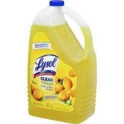Lysol Clean/Fresh Lemon Cleaner, Liquid, 144 Ounces, Case Of 4 -schoolspecialty store 1602865 B ecommfullsize 1