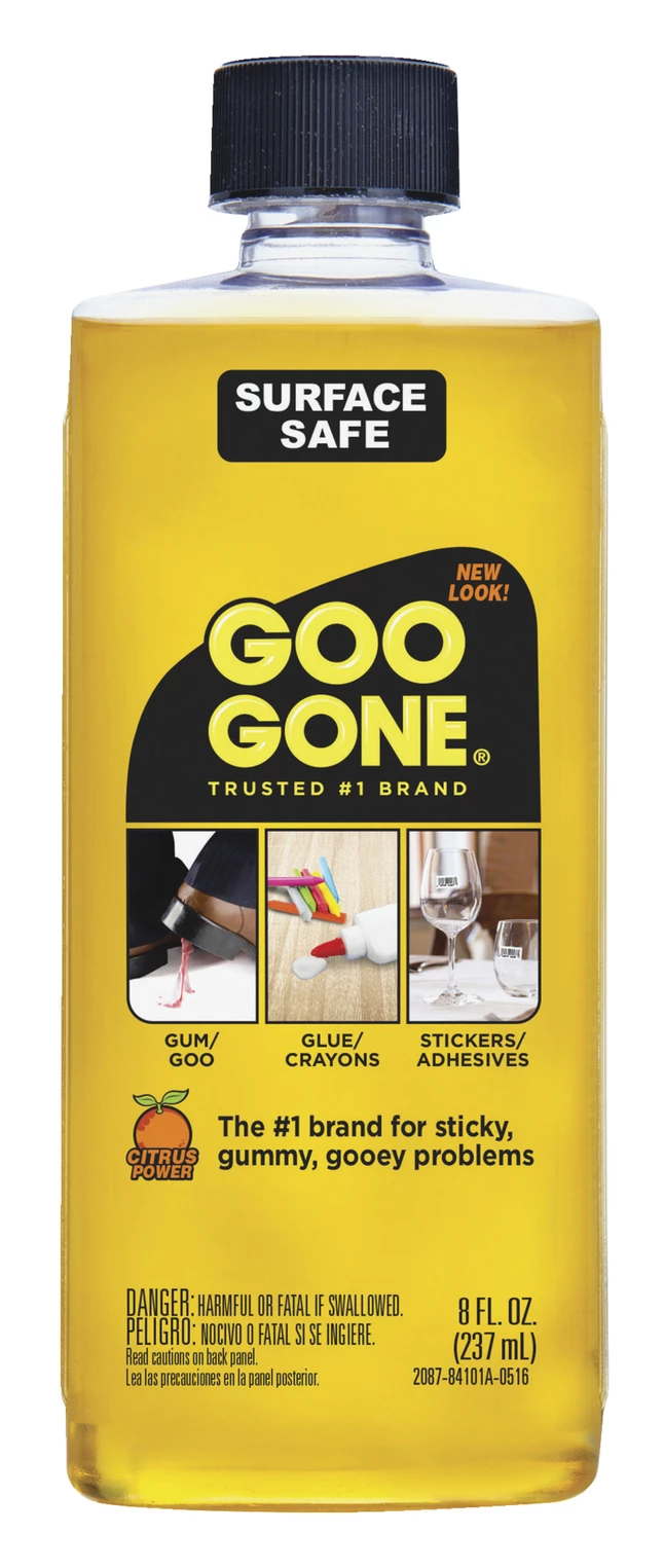 Goo Gone Gum/Glue Remover, 8 Fluid Ounces, Orange, Citrus Scent 3 Goo Gone Gum/Glue Remover, 8 Fluid Ounces, Orange, Citrus Scent