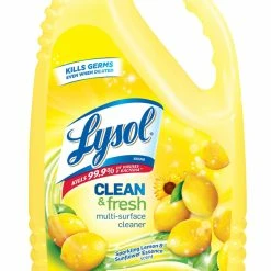 Lysol Clean & Fresh Multi Purpose Cleaner, Lemon Breeze, Case Of 4