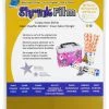 Grafix Shrink Film, 8-1/2 X 11 Inches, Gold And Silver, Pack Of 6 -schoolspecialty store 2001234 ecommfullsize