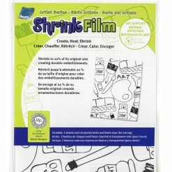 Grafix Shrink Film, 8-1/2 X 11 Inches, Set Of 4