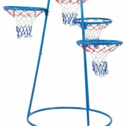 Childrens Factory Children's Factory Metal Basketball Stand, 4-Rings, 36-1/2 X 36-1/2 X 54 Inches