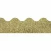 Carson Dellosa Scalloped Borders, Gold Glitter, 3 Feet X 2-1/4 Inches Each, 13 Strips -schoolspecialty store 2003842 A ecommfullsize