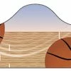 Eureka Basketball Deco Trim, 2-1/4 X 37 Inches, 12 Strips