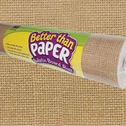 Teacher Created Resources Better Than Paper Bulletin Board Roll, Burlap