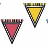TREND Enterprises, Inc. Trend Enterprises Bold Strokes Pennants Classic Accents Variety Pack, 36 Pieces -schoolspecialty store 2006561 A ecommfullsize