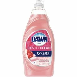 Dawn Gentle Clean Dish Liquid, Pomegranate And Rose Water Scent, 24 Ounces