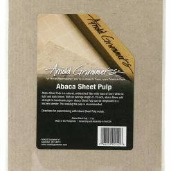 Arnold Grummer's Abaca Sheet Pulp, Natural Brown, 8 Ounces