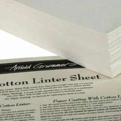 Arnold Grummer's Economy Cotton Linter Sheets, White, 5 Pounds
