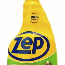 Zep No-Scrub Mold & Mildew Stain Remover, Spray, 32 Ounces, Blue