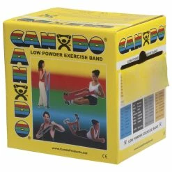 CanDo Exercise Band, Extra Light Band, 50 Yards, Yellow