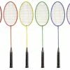 Champion Sports Champion Badminton Tempered Steel Shaft And Frame Rackets, Nylon Strings, Set Of 6 -schoolspecialty store 2020133 A ecommfullsize