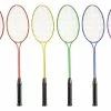 Champion Sports Champion Badminton Tempered Steel Twin-Shaft And Frame Racket, Nylon Strings, Set Of 6 -schoolspecialty store 2020134 A ecommfullsize