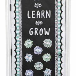 Schoolgirl Style Schoolgirl Simply Stylish When We Learn Bulletin Board Set, 50 Pieces -schoolspecialty store 2020695 B ecommfullsize
