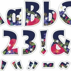 Barker Creek Petals Letter Pop Outs, 4 Inches, Set Of 255 8 Barker Creek Petals Letter Pop Outs, 4 Inches, Set Of 255 -schoolspecialty store 2020911 C ecommfullsize