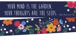 Barker Creek Petals Double-Sided Decorative Border, 35 Feet