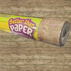 Teacher Created Resources Better Than Paper Bulletin Board Roll, Rustic Wood