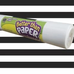 Teacher Created Resources Better Than Paper Bulletin Board Roll, Black Stripes