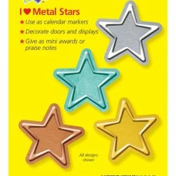 TREND Enterprises, Inc. Trend Enterprises I Luv Metal Accents, 3 Inches, Mini Stars, Set Of 36 -schoolspecialty store 2021407 B ecommfullsize