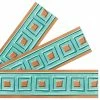 TREND Enterprises, Inc. Trend Enterprises I Luv Metal Decorative Bolder Border, Copper Squares, 35 Feet -schoolspecialty store 2021414 A ecommfullsize