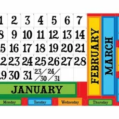 Eureka Peanuts Calendar Bulletin Board Set, 112 Pieces -schoolspecialty store 2023950 B ecommfullsize