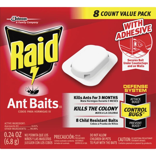 Raid Ant Baits, Pack Of 8 3 Raid Ant Baits, Pack Of 8