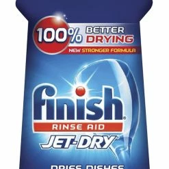 Finish Jet-Dry Rinse Aid, 8.45 Ounces, Case Of 8