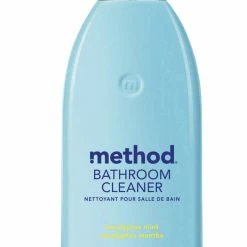 Method Bathroom Cleaner Spray, 28 Ounces, Eucalyptus Mint Scent, Case Of 8