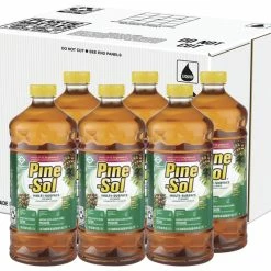 Pine-Sol Multi-Surface Cleaner, 60 Ounce Bottles, Case Of 6