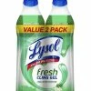 Lysol Toilet Cleaner, 24 Ounces, Clean & Fresh Scent, 2 Count