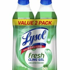Lysol Toilet Cleaner, 24 Ounces, Clean & Fresh Scent, 2 Count