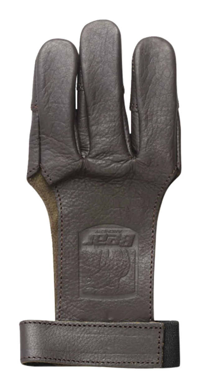 Bear Archery Leather Shooting Glove, Large, Brown 3 Bear Archery Leather Shooting Glove, Large, Brown