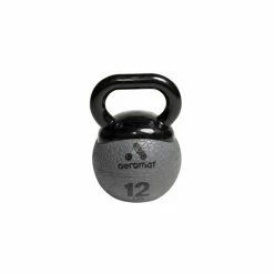 Aeromat Elite Mini Kettlebell, 12 Pounds, Gray