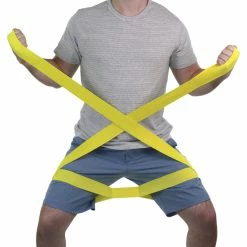 CanDo Multi-Grip Exerciser, 6 Feet, X-Light, Yellow -schoolspecialty store 2041084 B ecommfullsize