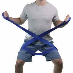 CanDo Multi-Grip Exerciser, 6 Feet, Heavy, Blue -schoolspecialty store 2041093 B ecommfullsize