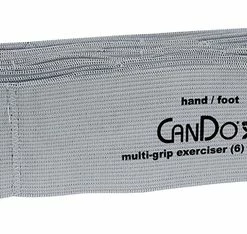 CanDo Multi-Grip Exerciser, 6 Feet, XX-Heavy, Silver