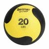 Aeromat Deluxe Medicine Ball, 20 Pounds, Black And Yellow -schoolspecialty store 2041212 A ecommfullsize