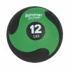 Aeromat Deluxe Medicine Ball, 12 Pounds, Black And Green