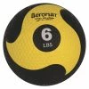 Aeromat Deluxe Medicine Ball, 6 Pounds, Black And Yellow -schoolspecialty store 2041220 A ecommfullsize