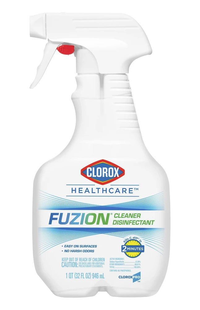 Clorox Healthcare Fuzion Disinfectant Cleaner, 32 Ounces 3 Clorox Healthcare Fuzion Disinfectant Cleaner, 32 Ounces
