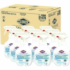 Clorox Healthcare Fuzion Disinfectant Cleaner, 32 Ounces, Case Of 9