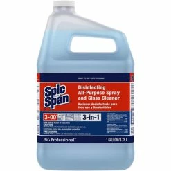 Spic And Span 3-in-1 All-Purpose Glass Cleaner, Spray,128 Fluid Ounces, Fresh Scent