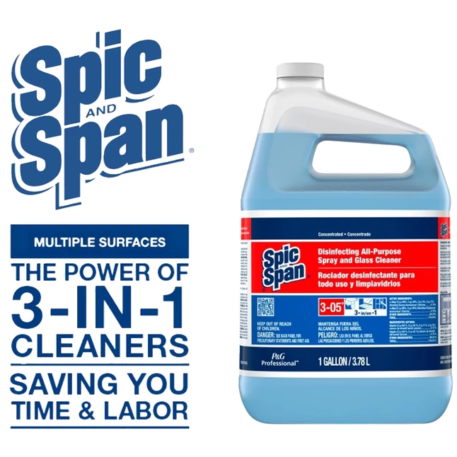 Spic And Span Concentrated Cleaner, 128 Fluid Ounces 4 Spic And Span Concentrated Cleaner, 128 Fluid Ounces - Image 2