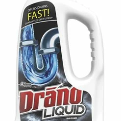 Drano Liquid Drain Cleaner, 32 Fluid Ounces, Carton Of 12