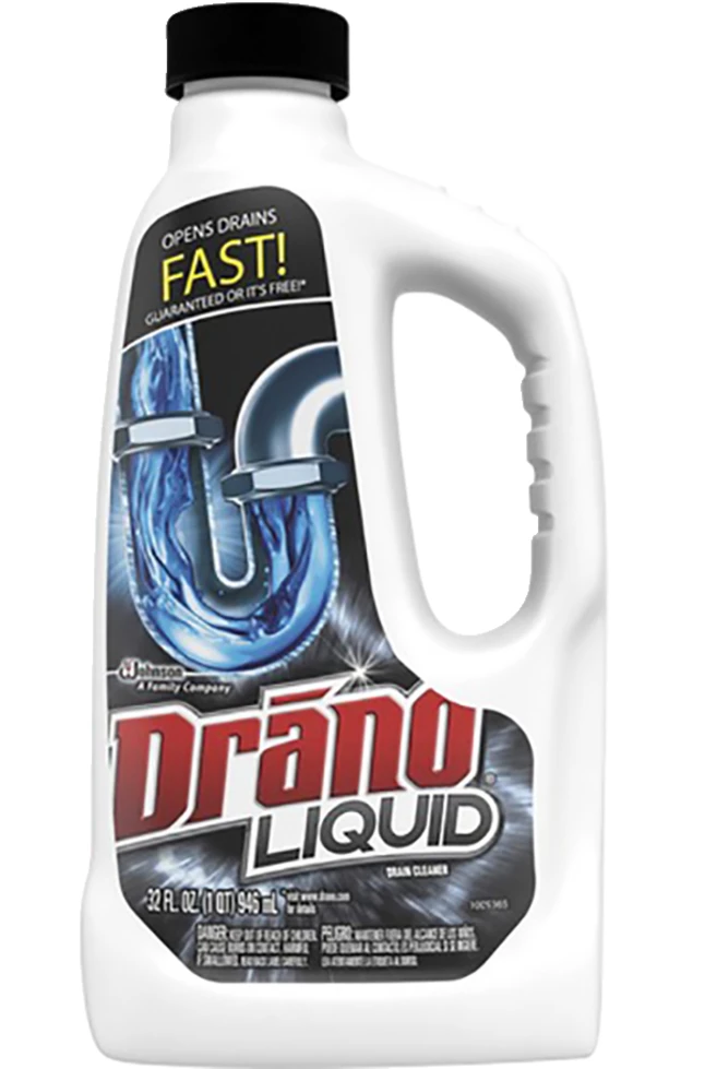 Drano Liquid Drain Cleaner, 32 Fluid Ounces, Carton Of 12 3 Drano Liquid Drain Cleaner, 32 Fluid Ounces, Carton Of 12