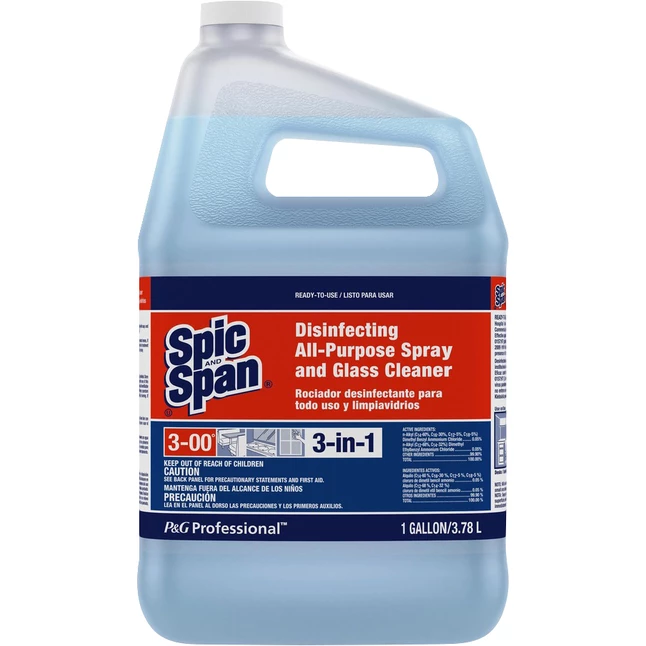 Spic And Span 3-in-1 All-Purpose Glass Cleaner, Spray, 128 Fluid Ounces 3 Spic And Span 3-in-1 All-Purpose Glass Cleaner, Spray, 128 Fluid Ounces